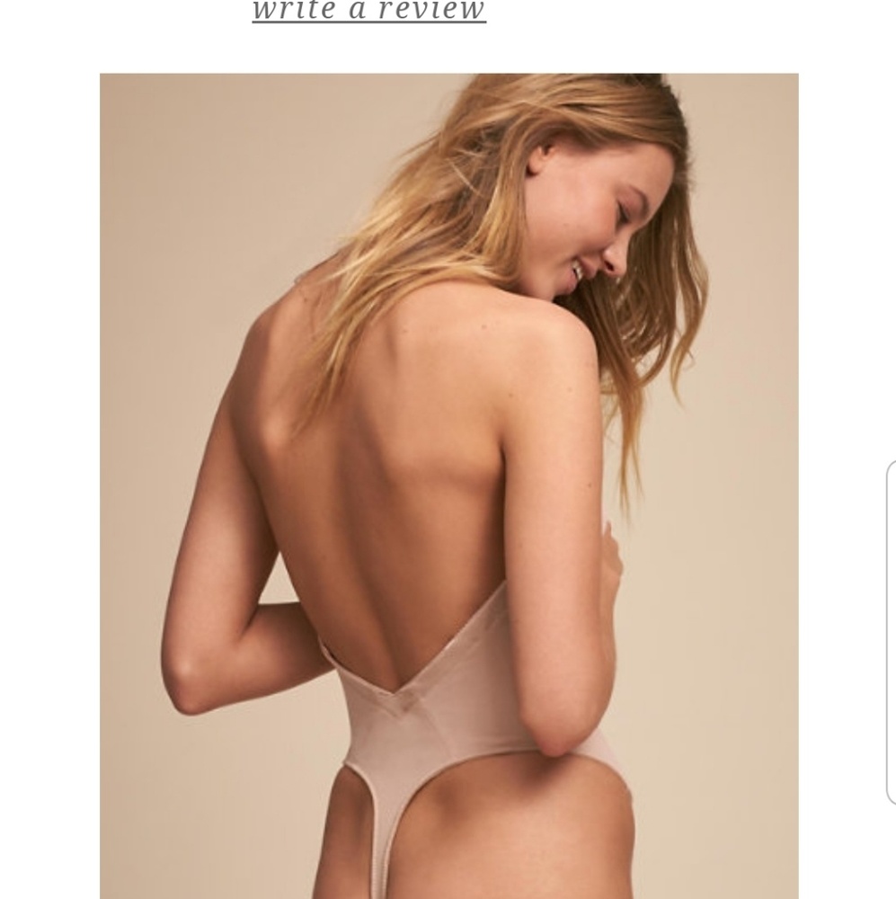 new never worn Va Bien strapless low back bra